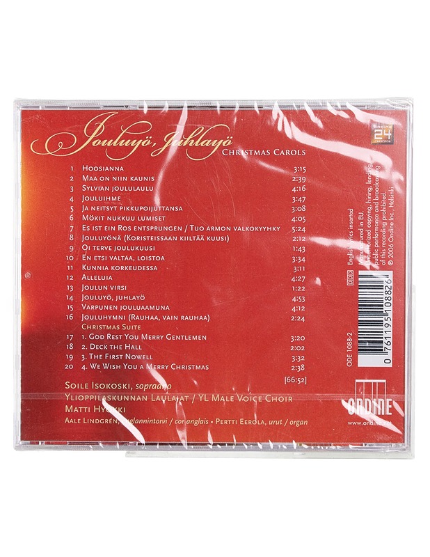 Soile Isokoski : Jouluyö, juhlayö - CD - Joulutuotteet - 10105432473 - 1