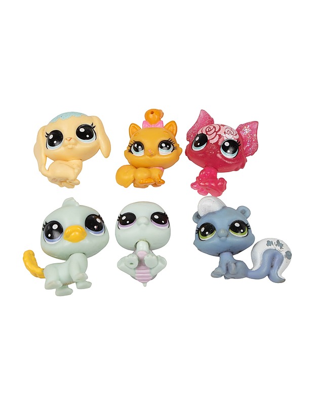 LITTLEST PET SHOP figuurit, 6 kpl - Lasten lelut - 10105432477 - 0