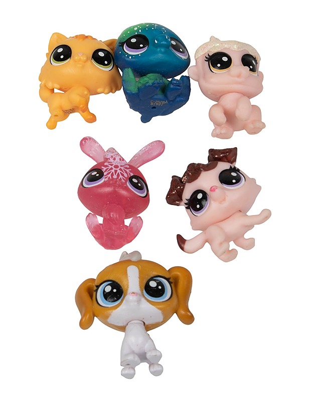 LITTLEST PET SHOP figuurit, 6 kpl - Lasten lelut - 10105432506 - 0