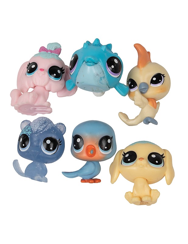LITTLEST PET SHOP figuurit, 6 kpl - Lasten lelut - 10105432512 - 0