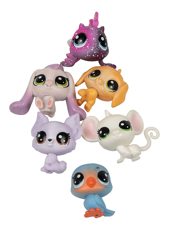 LITTLEST PET SHOP figuurit, 6 kpl - Lasten lelut - 10105432519 - 0