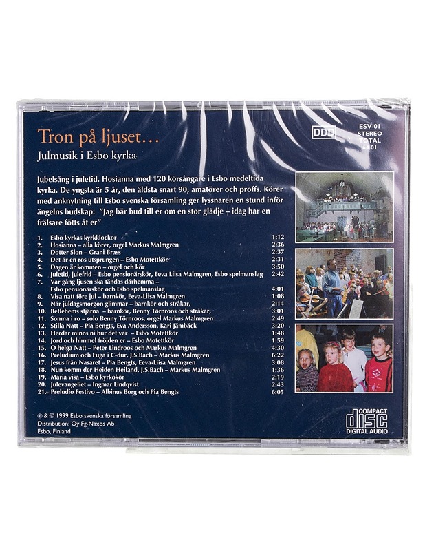 Tron på ljuset... - CD - Joulutuotteet - 10105432534 - 1