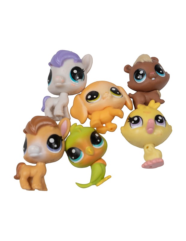 LITTLEST PET SHOP figuurit, 6 kpl - Lasten lelut - 10105432545 - 0