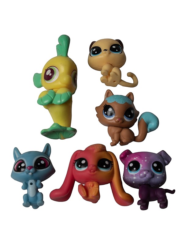 LITTLEST PET SHOP figuurit, 6 kpl - Lasten lelut - 10105432561 - 0