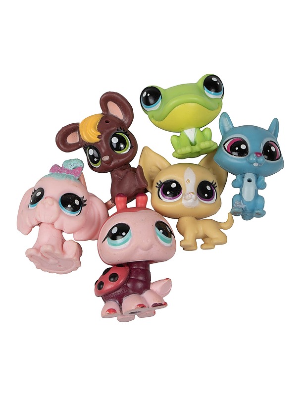 LITTLEST PET SHOP figuurit, 6 kpl - Lasten lelut - 10105432574 - 0