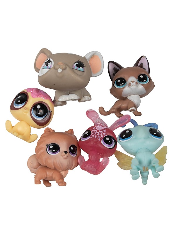 LITTLEST PET SHOP figuurit, 6 kpl - Lasten lelut - 10105432589 - 0