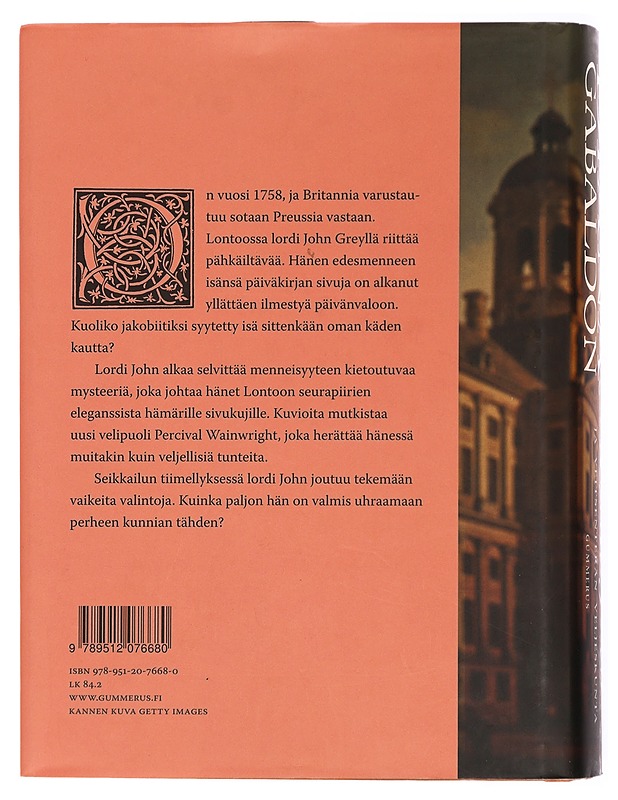 Lordi John ja veitsenterän veljeskunta - Gabaldon, Diana - Romaanit ja novellit - 10105432599 - 1