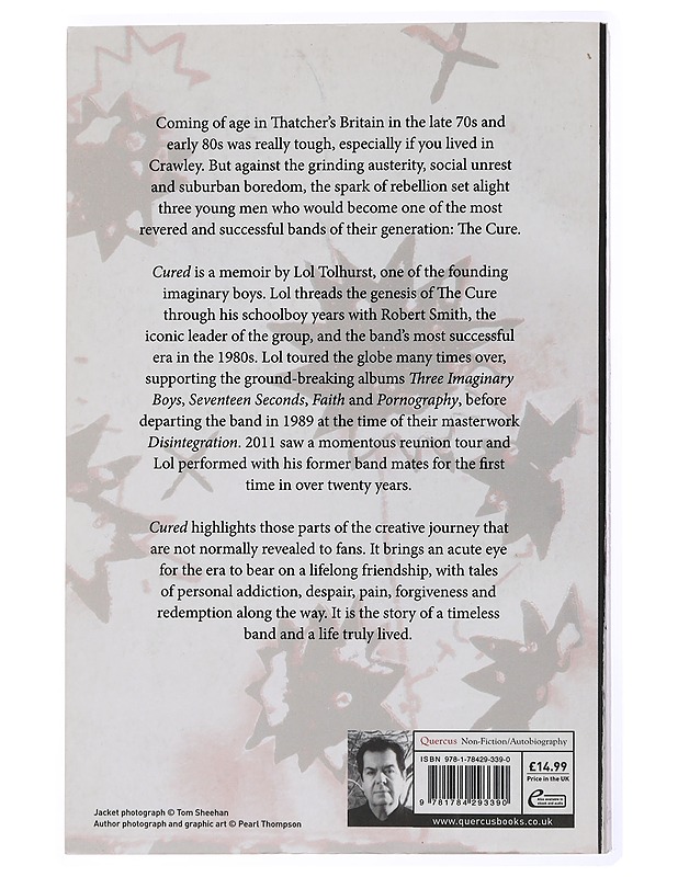 Cured. The Tale of Two Imaginary Boys - Lol Tolhurst - Elämäkerrat ja muistelmat - 10105432609 - 1