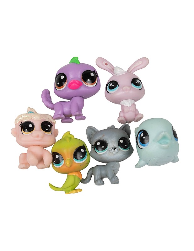 LITTLEST PET SHOP figuurit, 6 kpl - Lasten lelut - 10105432606 - 0