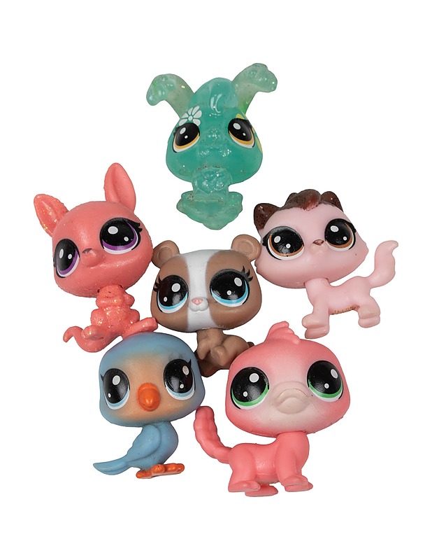 LITTLEST PET SHOP figuurit, 6 kpl - Lasten lelut - 10105432614 - 0