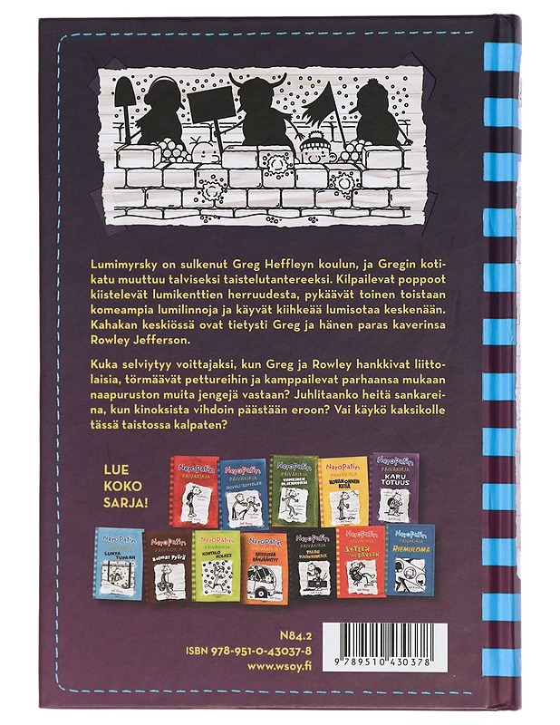 Neropatin päiväkirja. 13, Kylmää kyytiä - Kinney, Jeff - Nuorten kirjat - 10105432616 - 1