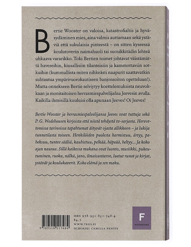 Kiitos, Jeeves - Wodehouse, P.G - Romaanit ja novellit - 10105432680 - 1