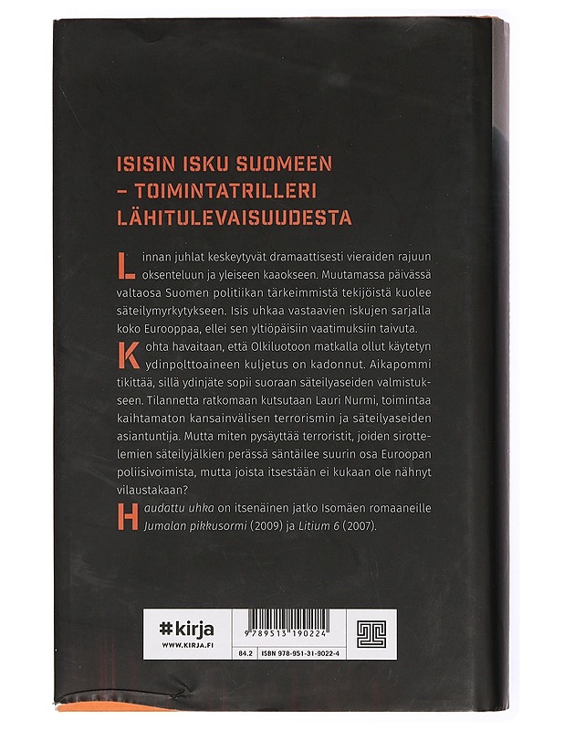 Haudattu uhka - Risto Isomäki - Romaanit ja novellit - 10105432690 - 1