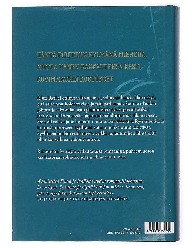 Toinen mies - Raija Oranen - Romaanit ja novellit - 10105432699 - 1