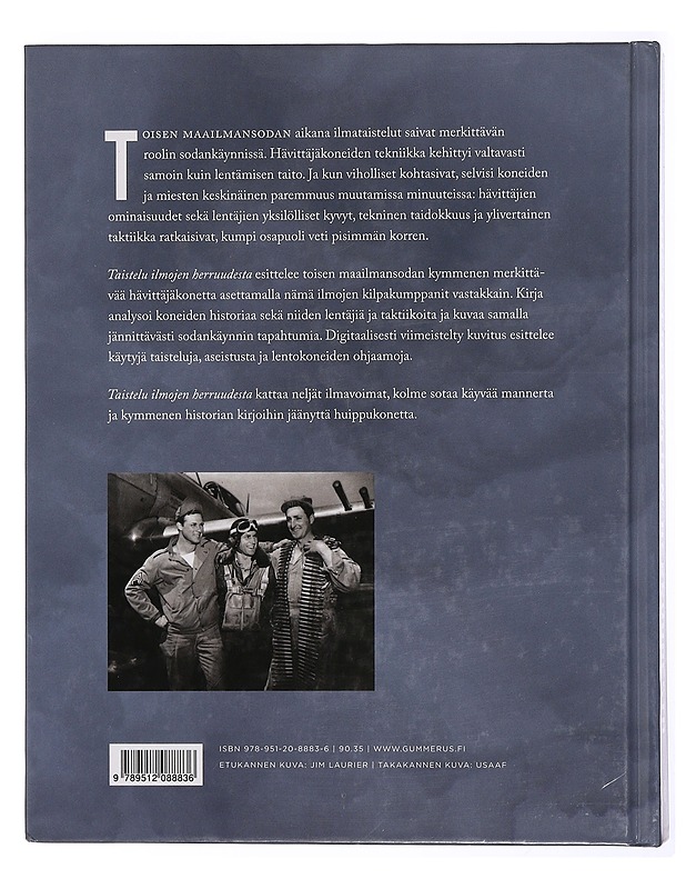 Taistelu ilmojen herruudesta : toisen maailmansodan parhaimmat hävittäjät - Holmes, Tony - Tietokirjat - 10105432713 - 1