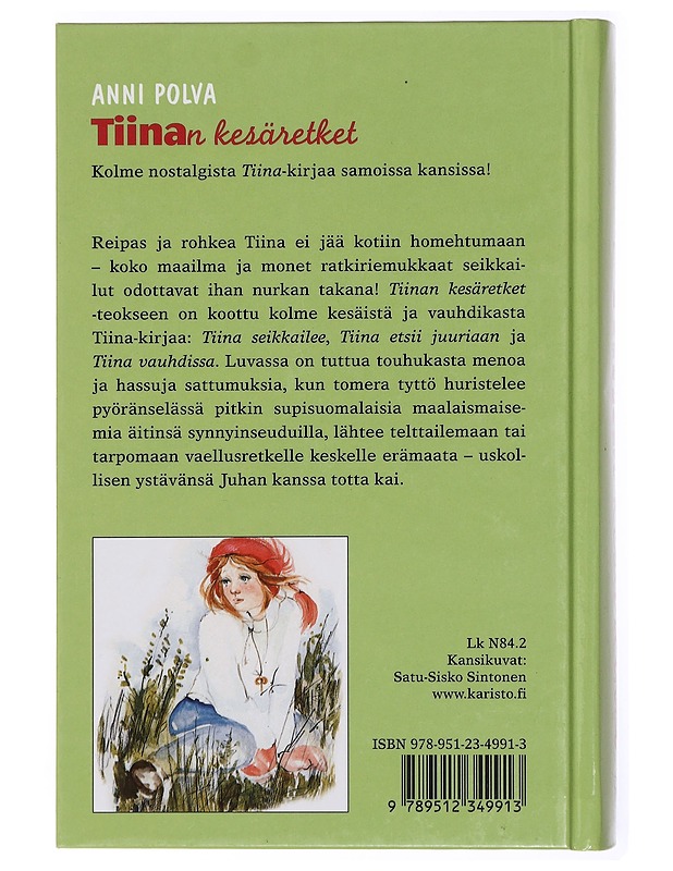 Tiinan kesäretket - Anni Polva - Lastenkirjat - 10105432744 - 1