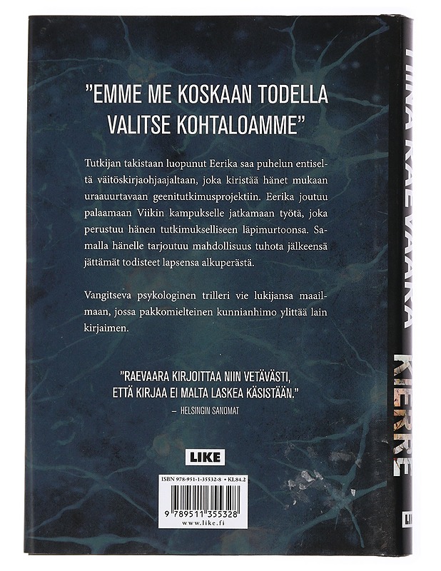 Kaksoiskierre - Tiina Raevaara - Jännitys ja dekkarit - 10105432753 - 1