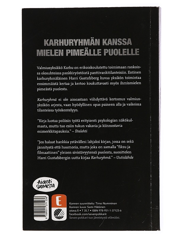Karhuryhmä - Gustafsberg, Harri - Elämäkerrat ja muistelmat - 10105432761 - 1
