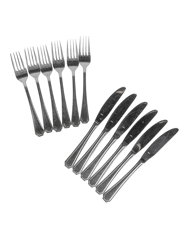 Aterinsetti, 12 osaa - Aterimet - 10105432779 - 0