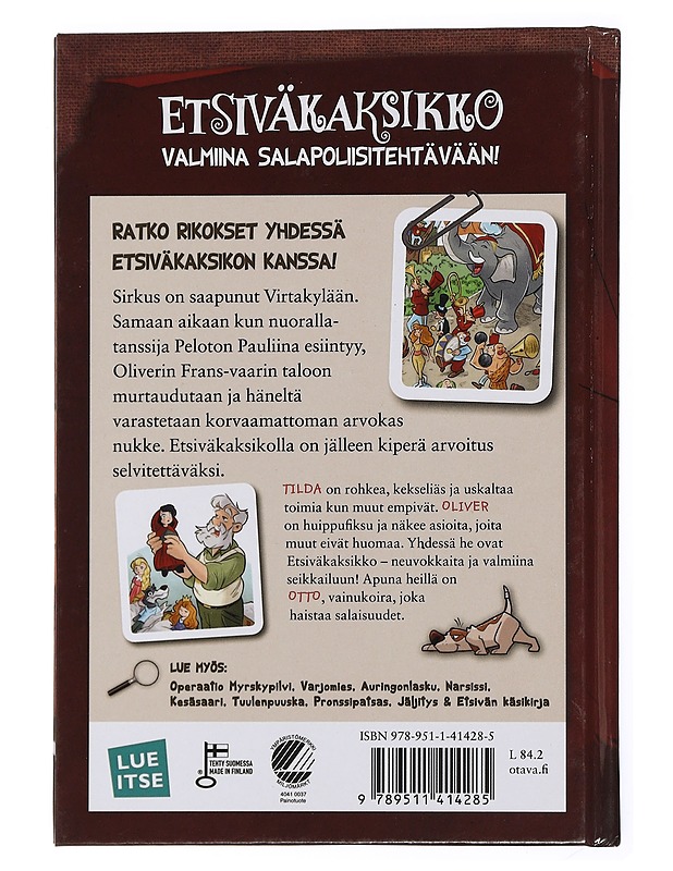 Operaatio Sirkus - Horst, Jørn Lier - Lastenkirjat - 10105432802 - 1