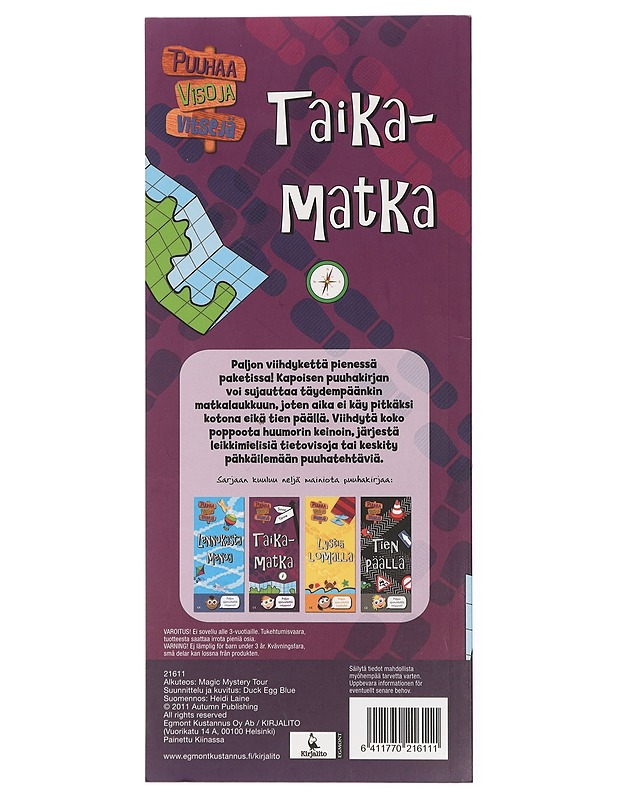 Taikamatka-puuhakirja - Lastenkirjat - 10105432816 - 1