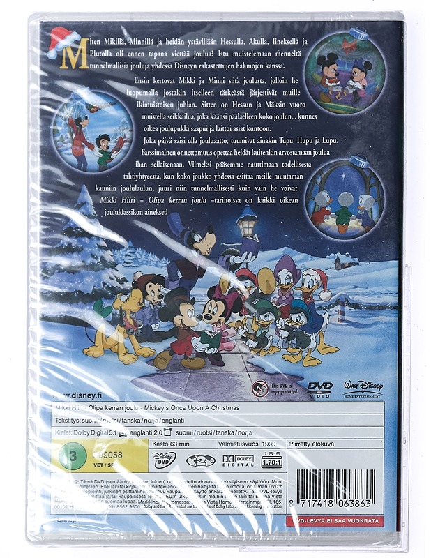 Mikki Hiiri: Olipa Kerran Joulu - DVD - Joulutuotteet - 10105432856 - 1