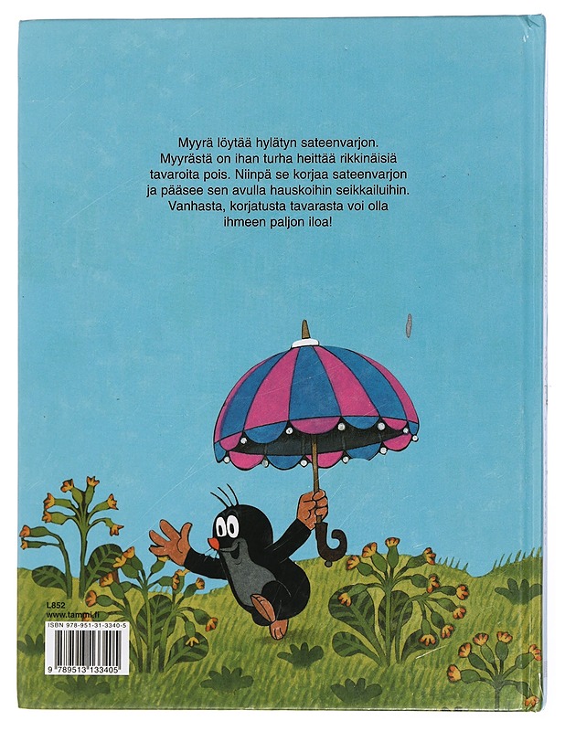 Myyrä ja sateenvarjo - Miler, Zdenek - Lastenkirjat - 10105432896 - 1
