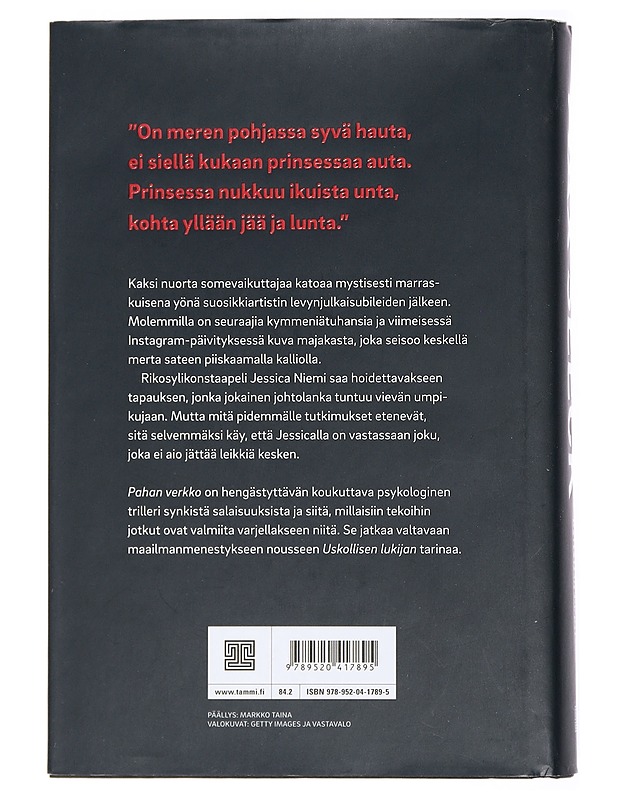 Pahan verkko - Max Seeck - Jännitys ja dekkarit - 10105432909 - 1