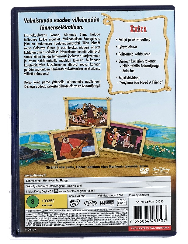 Lehmäjengi - DVD - DVD-elokuvat - 10105432947 - 1