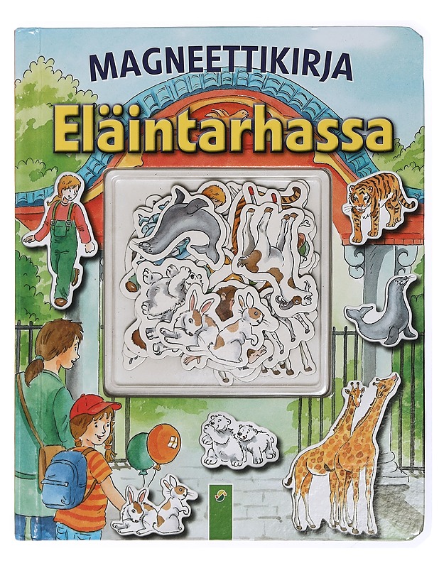 Magneettikirja: Eläintarhassa - Maurer, Lisa - Lastenkirjat - 10105432953 - 0