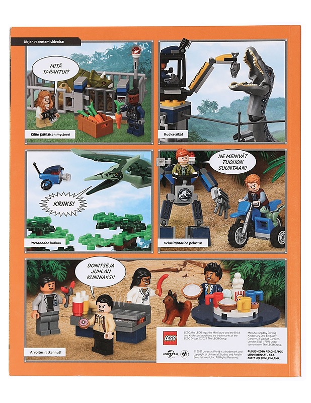 Lego Jurassic World : rakenna oma seikkailusi - March, Julia - Lastenkirjat - 10105432969 - 1