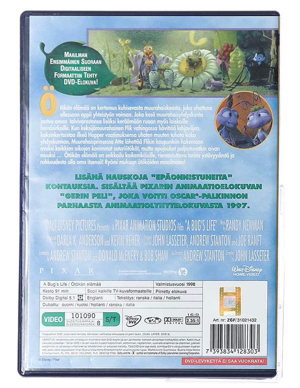 Ötökän Elämää - DVD - DVD-elokuvat - 10105432987 - 1