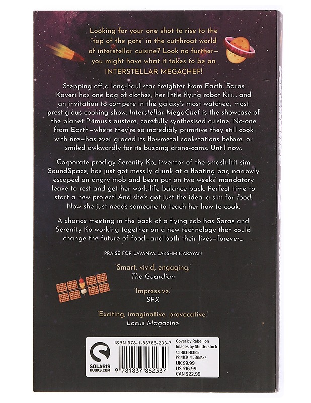 Interstellar megachef - Lavanya Lakshminarayan - Fantasia- ja scifi - 10105433025 - 1