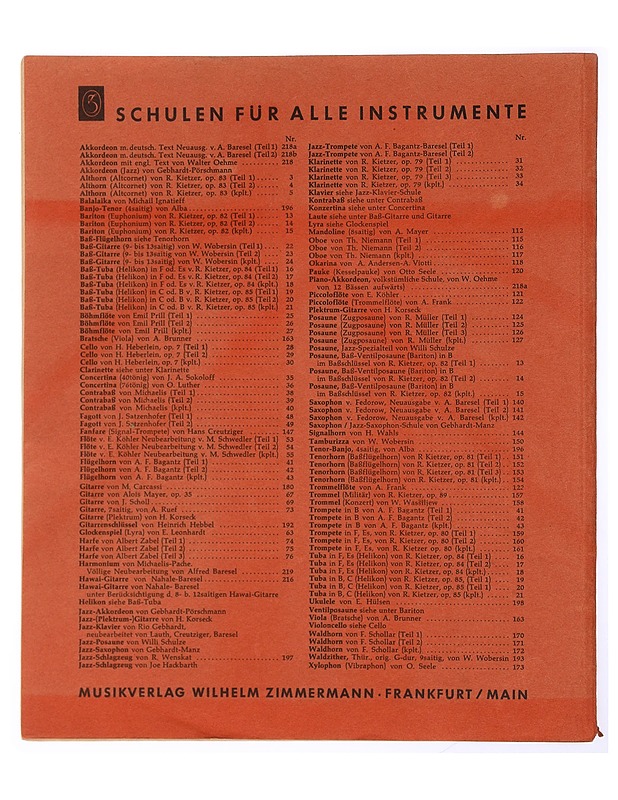 Schule für klarinette. Practical tutor for the clarinet. Teil I No. 31 - Robert Kietzer - Musiikki- ja elokuvakirjat - 10105433035 - 1