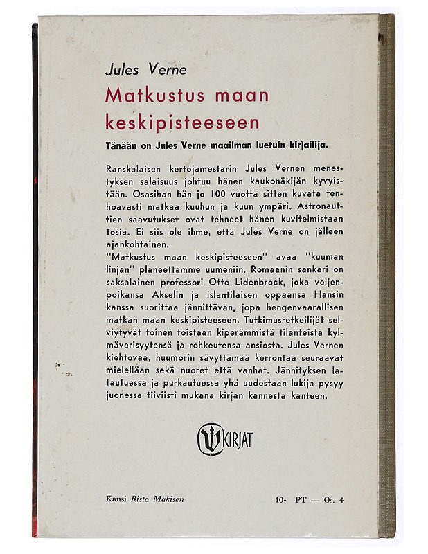 Matkustus maan keskipisteeseen - Jules Verne - Romaanit ja novellit - 10105433037 - 1