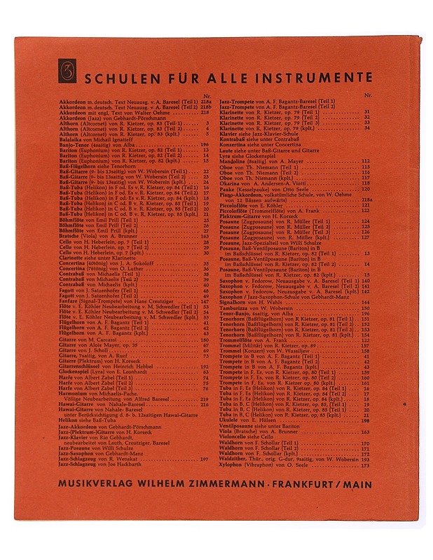 Schule für klarinette. Practical tutor for the clarinet. Teil II No 32 - Robert Kietzer - Musiikki- ja elokuvakirjat - 10105433051 - 1