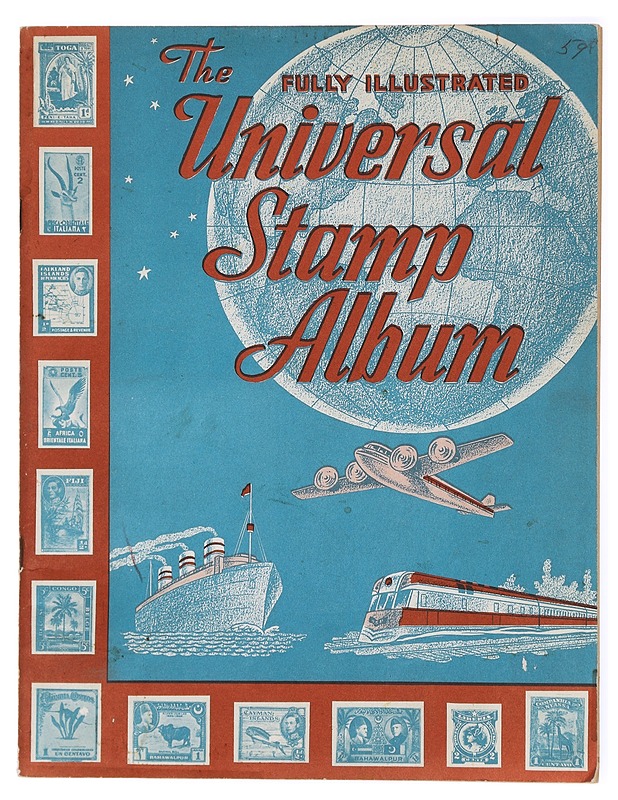 The universal stamp album - Harrastekirjat - 10105433068 - 0