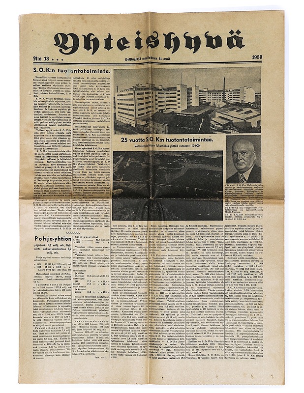 Yhteishyvä N:o 13 1939 - Lehdet - 10105433095 - 0