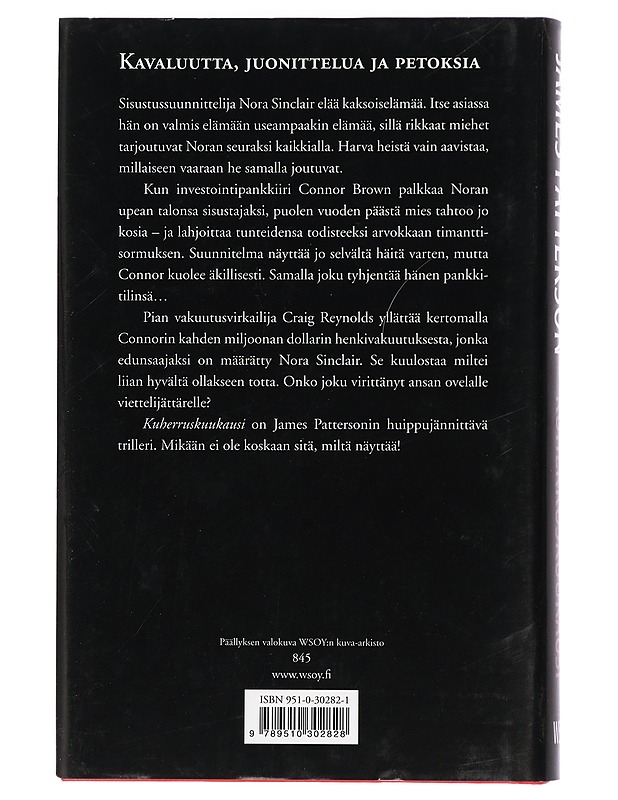 Kuherruskuukausi - Patterson, James - Jännitys ja dekkarit - 10105433119 - 1