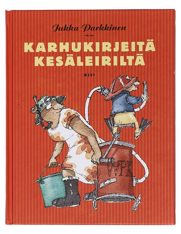 Karhukirjeitä kesäleiriltä - Parkkinen, Jukka - Lastenkirjat - 10105433137 - 0