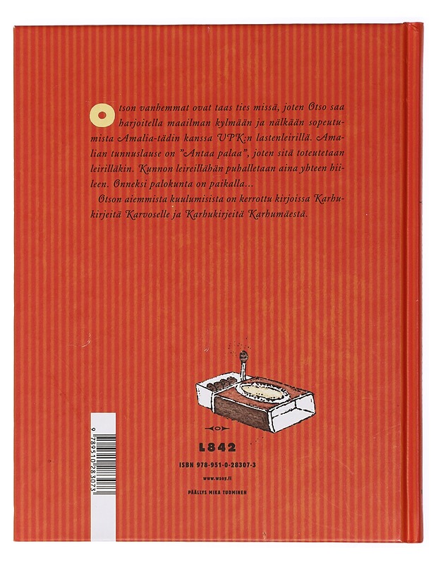 Karhukirjeitä kesäleiriltä - Parkkinen, Jukka - Lastenkirjat - 10105433137 - 1