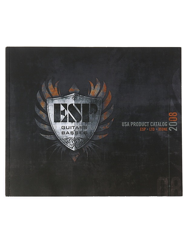 2008 USA PRODUCT CATALOG - ESP Guitars Basses - Harrastekirjat - 10105433167 - 0