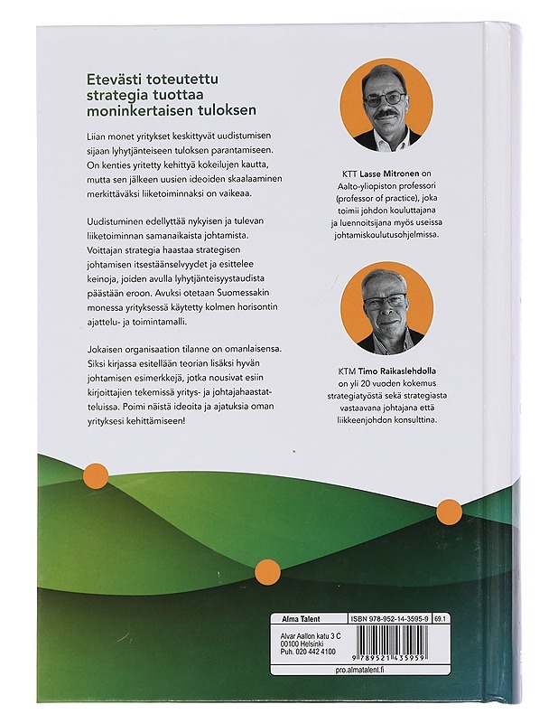 Voittajan strategia : lyhytjänteisyydestä kestävään menestykseen - Mitronen, Lasse - Tietokirjat ja oppaat - 10105433180 - 1