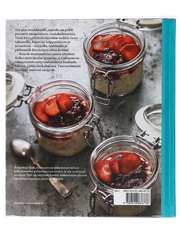 Puuroa & mysliä - Adamsson, Viola - Ruokakirjat - 10105433195 - 1