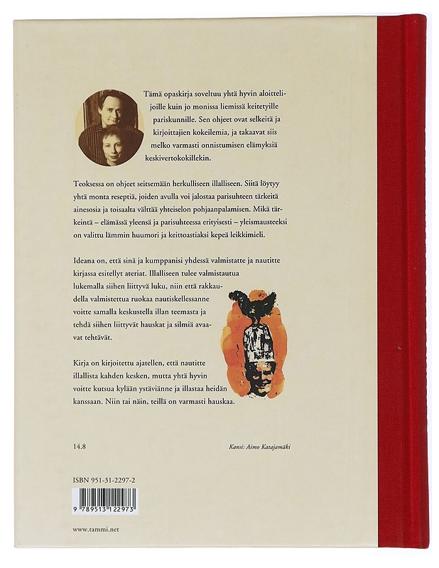 Parisuhteen keittokirja : seitsemän ateriaa rakkauden ravitsemiseksi - Furman, Ben - Ruokakirjat - 10105433198 - 1