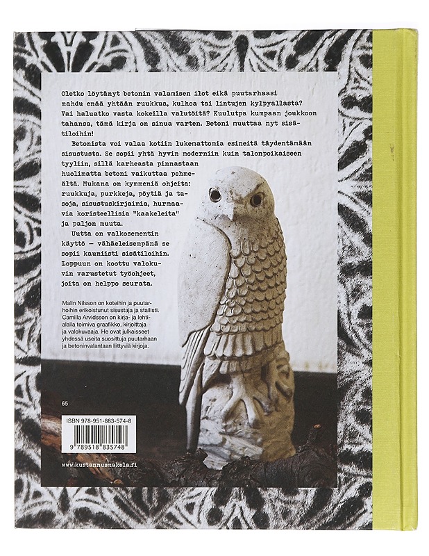 Sisusta betonilla - Nilsson, Mali - Tietokirjat ja oppaat - 10105433203 - 1