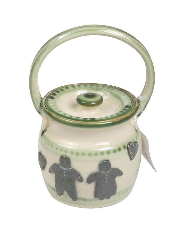 Keraaminen säilytysastia nostokahvalla - Joulutuotteet - 10105433201 - 0