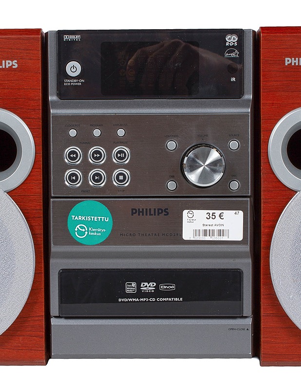 PHILIPS MCD295 DVD-mikrokotiteatteri - Soittimet - 10105433215 - 1