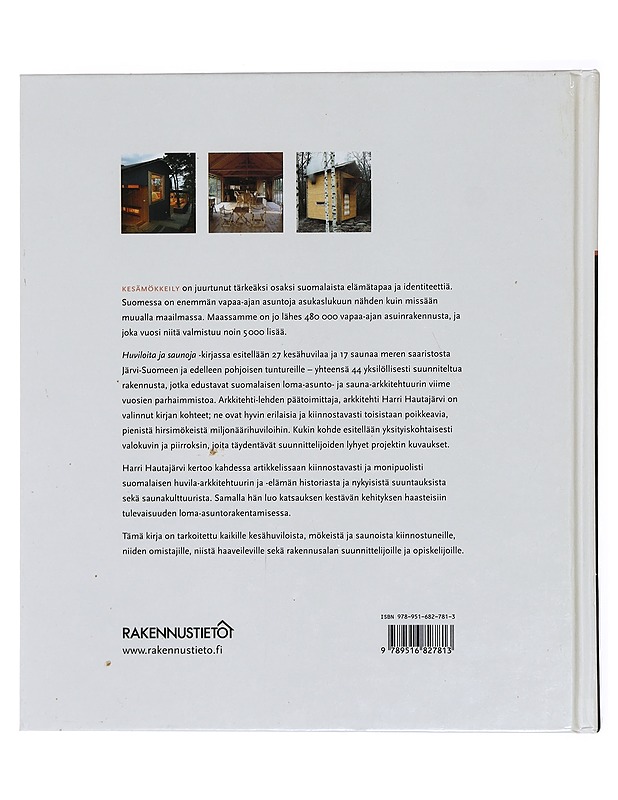 Huviloita, saunoja - Harri Hautajärvi - Tietokirjat ja oppaat - 10105433218 - 1