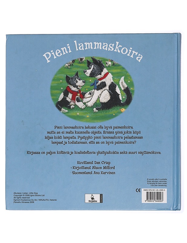 Pieni lammaskoira - Crisp, Dan - Lastenkirjat - 10105433264 - 1